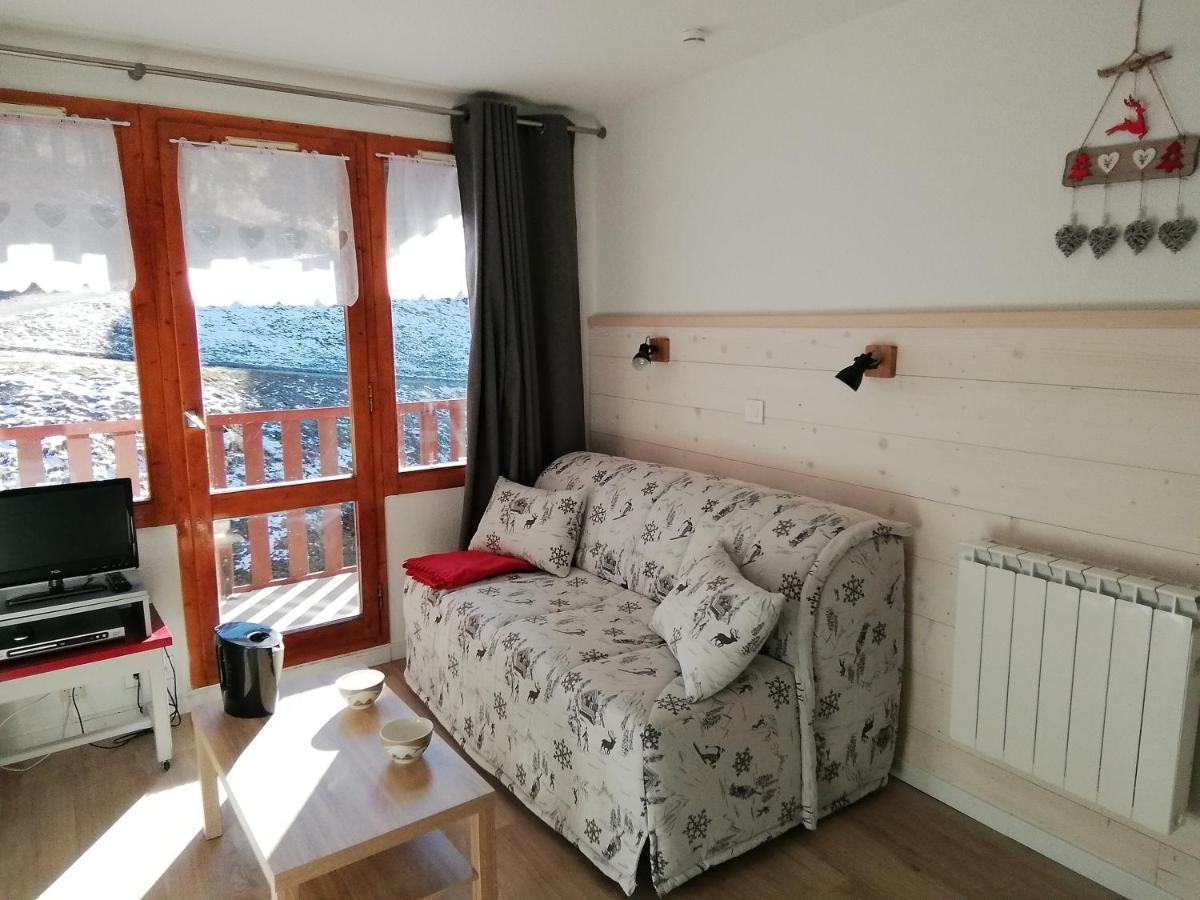 La Plagne Les Coches Studio Divisible Ensoleille Exteriör bild