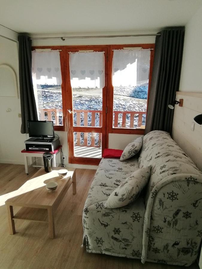 La Plagne Les Coches Studio Divisible Ensoleille Exteriör bild