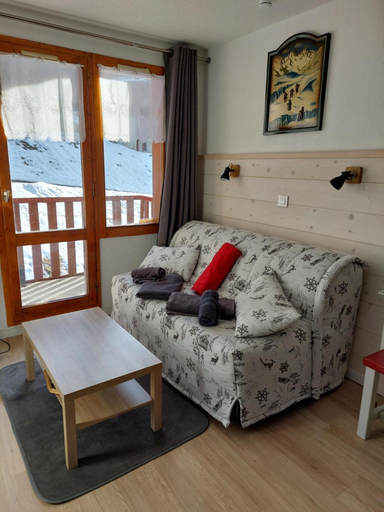 La Plagne Les Coches Studio Divisible Ensoleille Exteriör bild